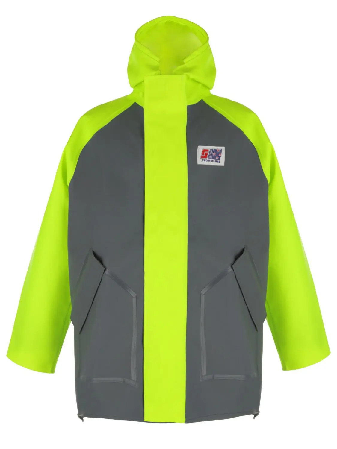 Stormline Milford 249 Jacket (Medium) Grey, Neon